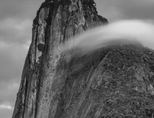 Corcovado em névoa